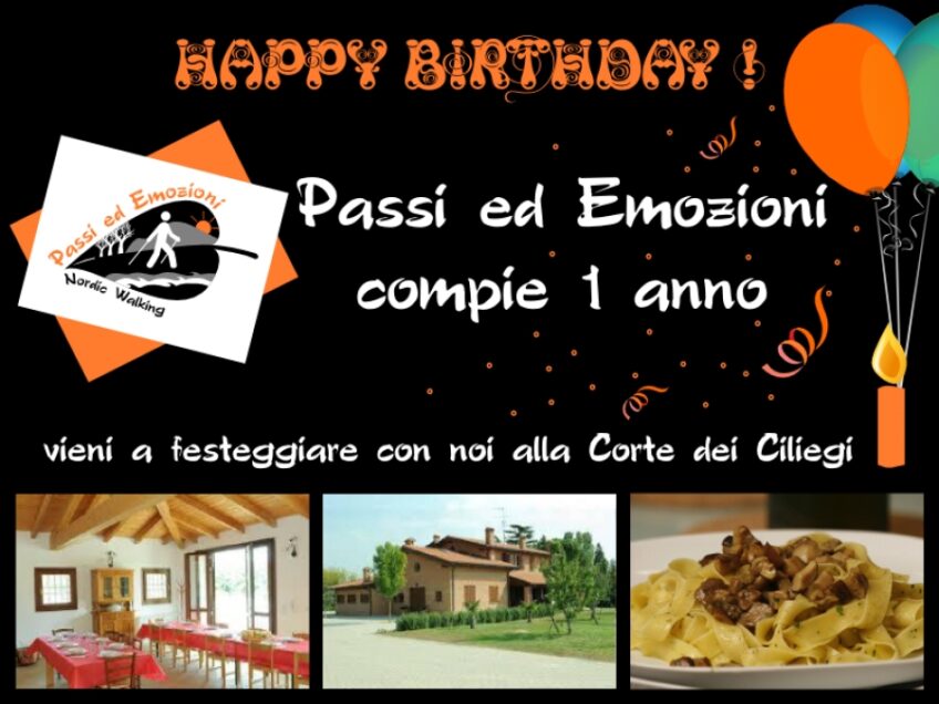 Passi ed Emozioni compie un anno!