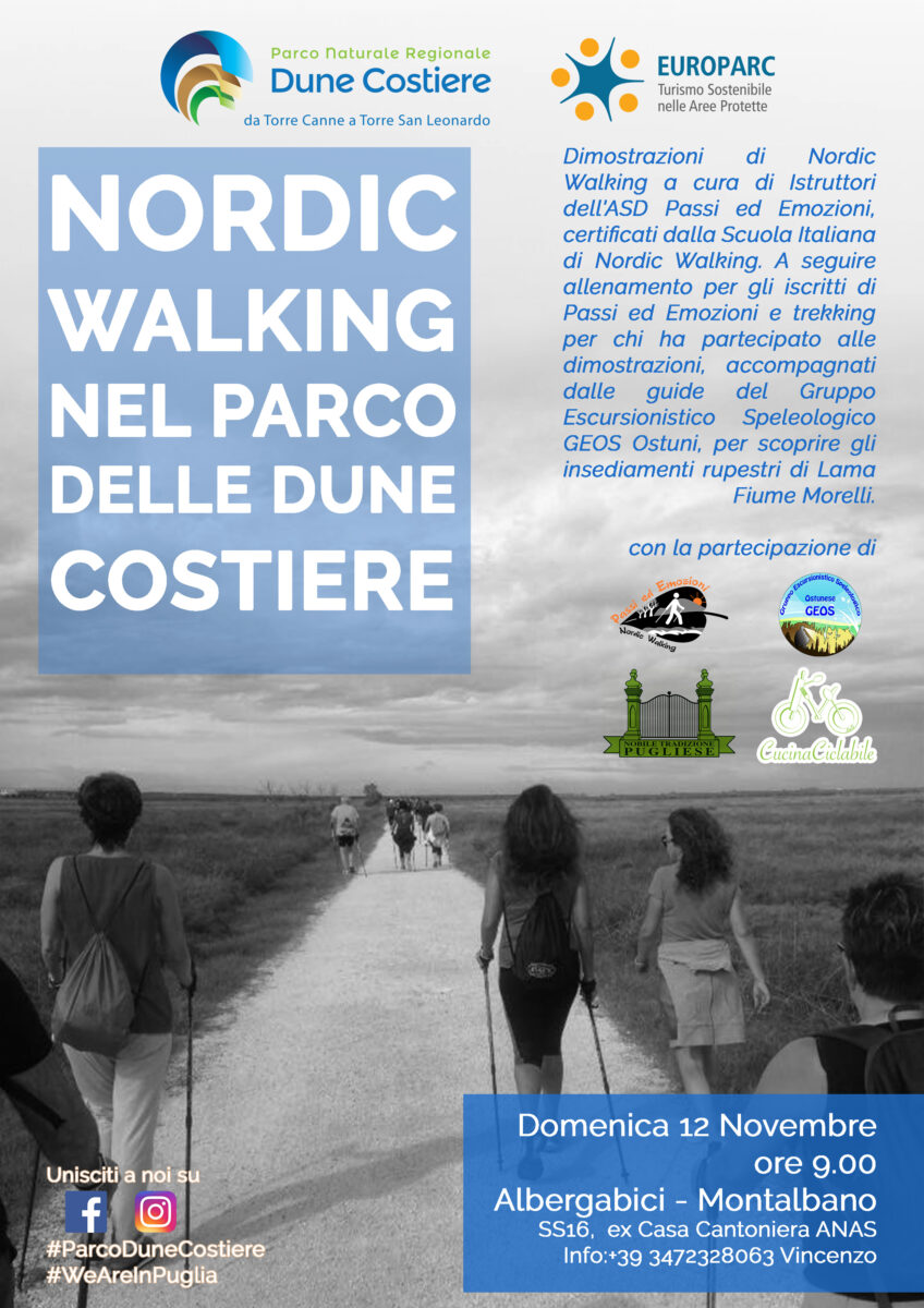 Nordic Walking nel Parco delle Dune Costiere